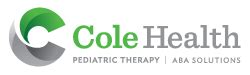 Cole pediatric therapy - At Cole Pediatric Therapy we treat our youngest patients the same way we would want our own children to be treated, offering vital pediatric services including speech therapy, occupational therapy and physical therapy. Cole Health provides pediatric therapy and ABA services that bring hope and change lives, here and around the world.